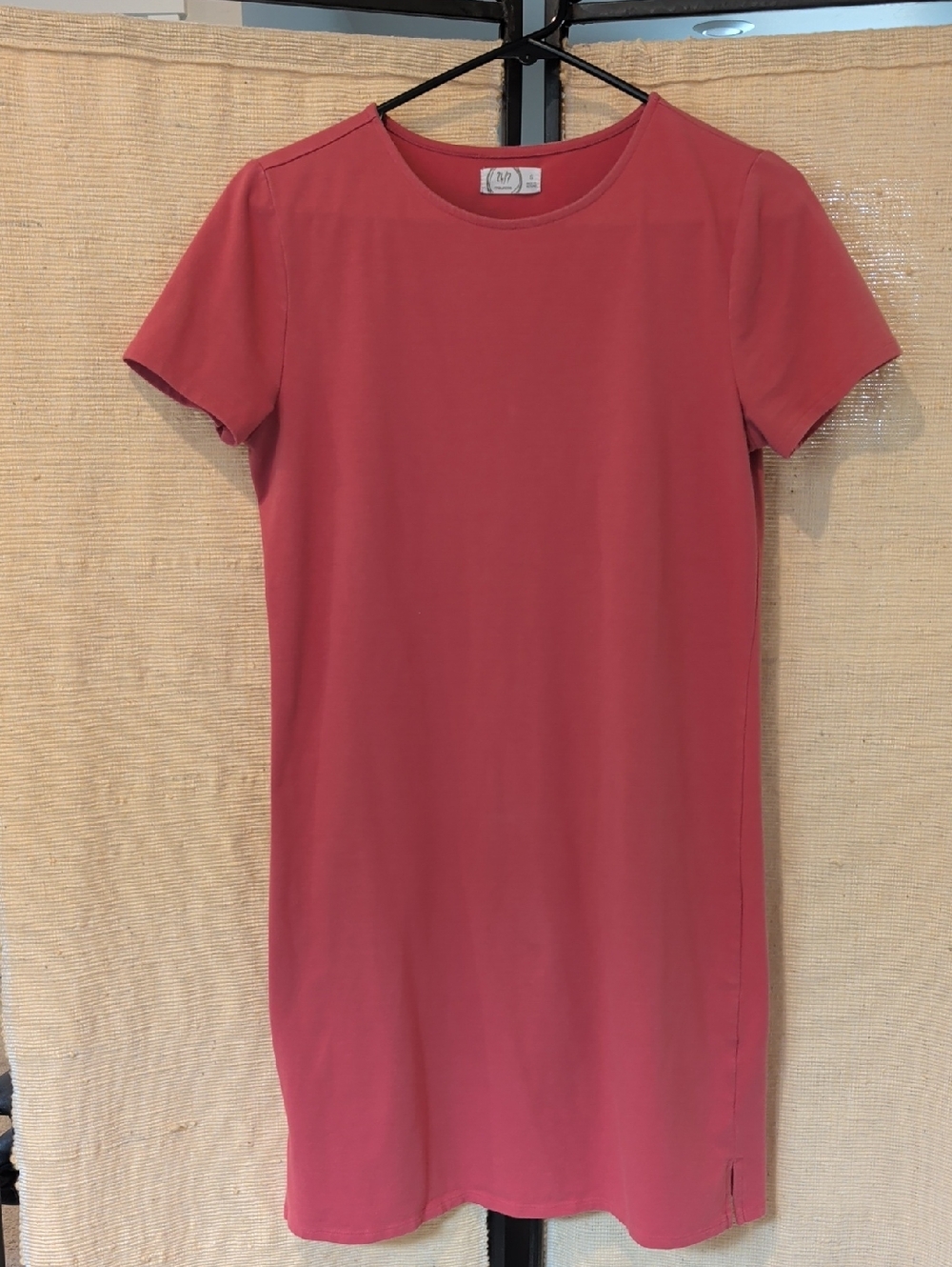 Maurices Rose-Pink Short Sleeve Shift Dress